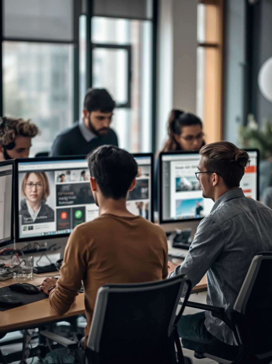 Equipo especializado en diseño web para clínicas dentales